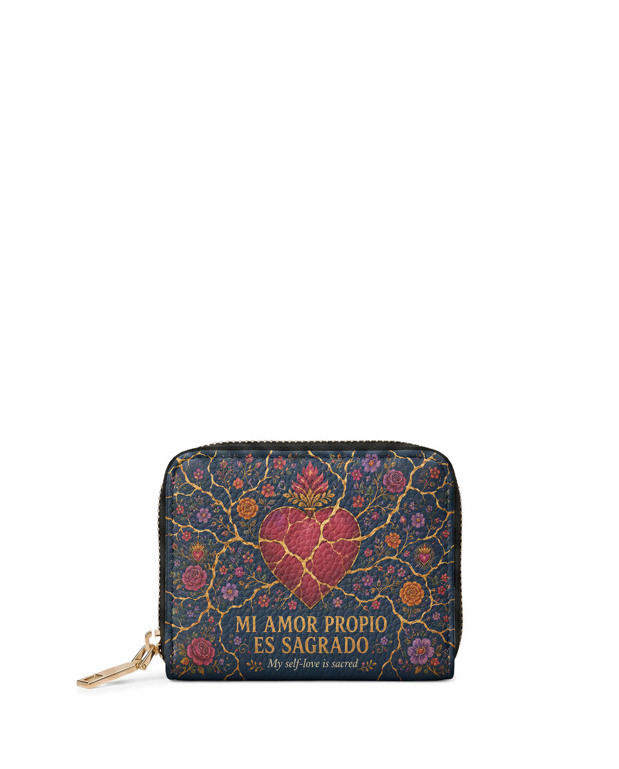 "Mi amor propio es sagrado" ver.3 Mini Wallet
