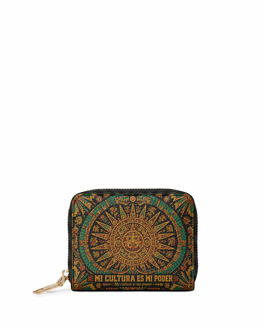 "Mi cultura es mi poder" ver.1 Mini Wallet