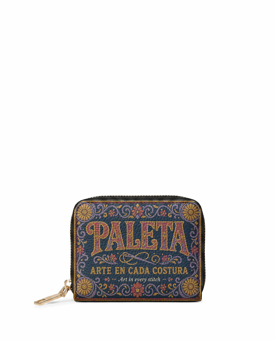 "La Paleta: Arte en cada costura" ver.3 Mini Wallet