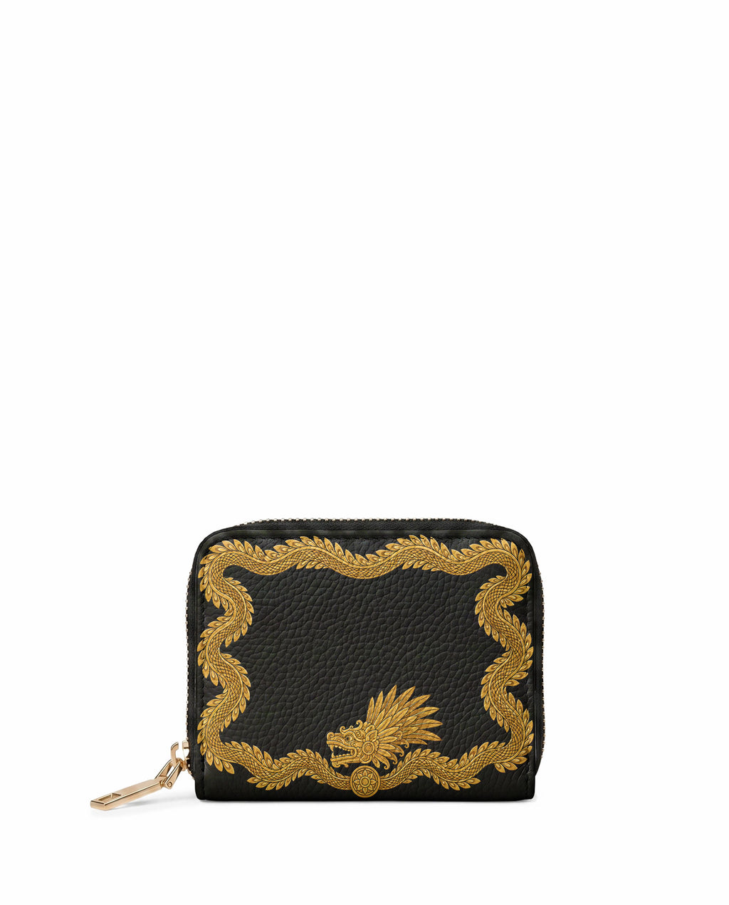 "XIUHCÓATL" Mini Wallet - front view | Paleta Bags