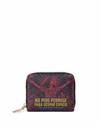 "No pido permiso para ocupar espacio" ver.2 Mini Wallet - front view | Paleta Bags
