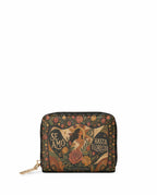 "Se amó hasta florecer" ver.2 Mini Wallet - front view | Paleta Bags