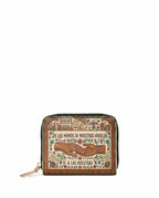 "De las manos de nuestras abuelas a las nuestras" ver.4 Mini Wallet - front view | Paleta Bags
