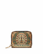 "Me cuido, me amo, me honro" ver.1 Mini Wallet - front view | Paleta Bags