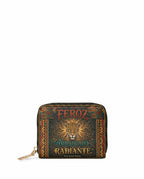 "Feroz. Arraigada. Radiante" ver.6 Mini Wallet - front view | Paleta Bags