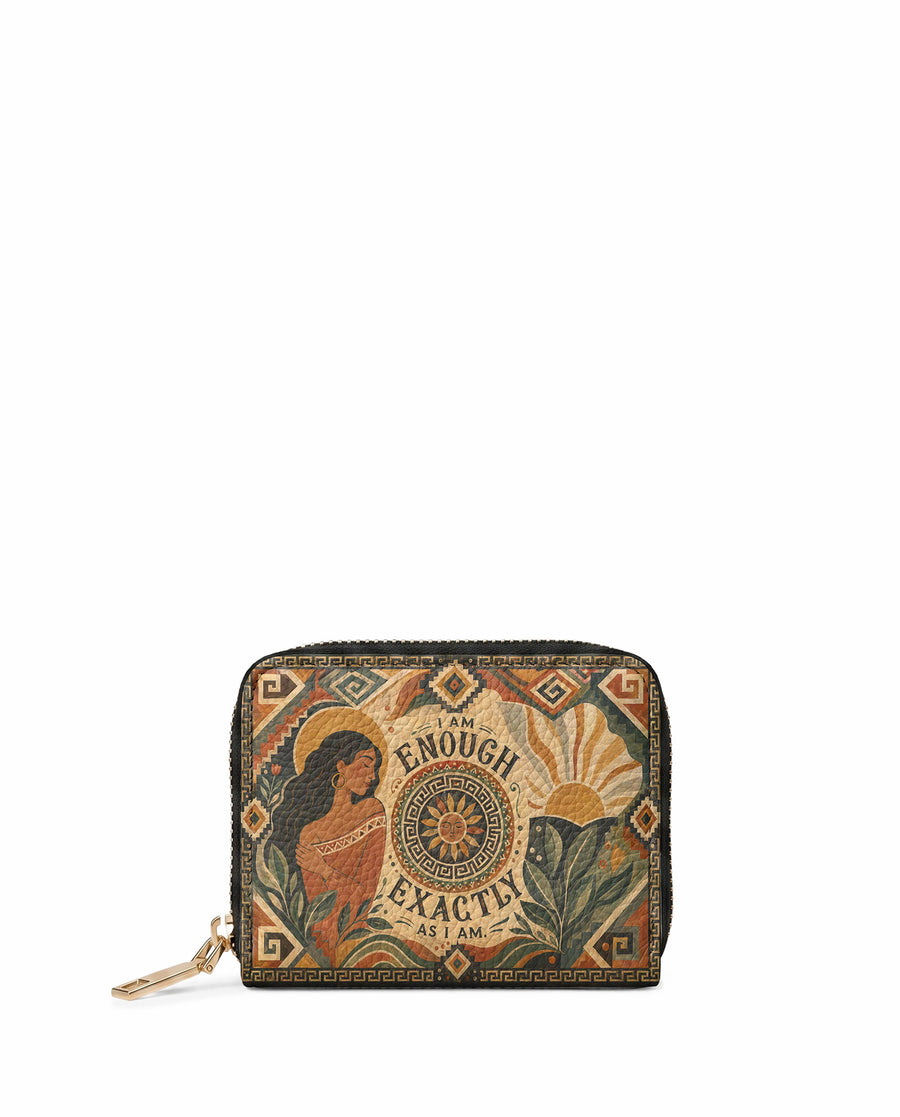"Soy suficiente, tal y como soy" ver.5 Mini Wallet