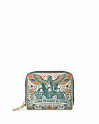 "Llevada por mujeres que inspiran" ver.3 Mini Wallet - front view | Paleta Bags