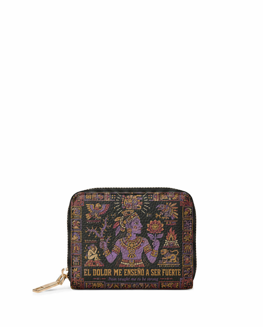 "El dolor me enseñó a ser fuerte" ver.4 Mini Wallet