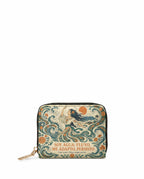 "Soy agua fluyo, me adapto, persisto" ver.4 Mini Wallet - front view | Paleta Bags