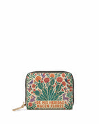 "De mis heridas nacen flores" ver.4 Mini Wallet - front view | Paleta Bags