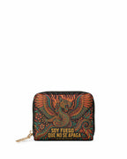"Soy fuego que no se apaga" ver.1 Mini Wallet - front view | Paleta Bags