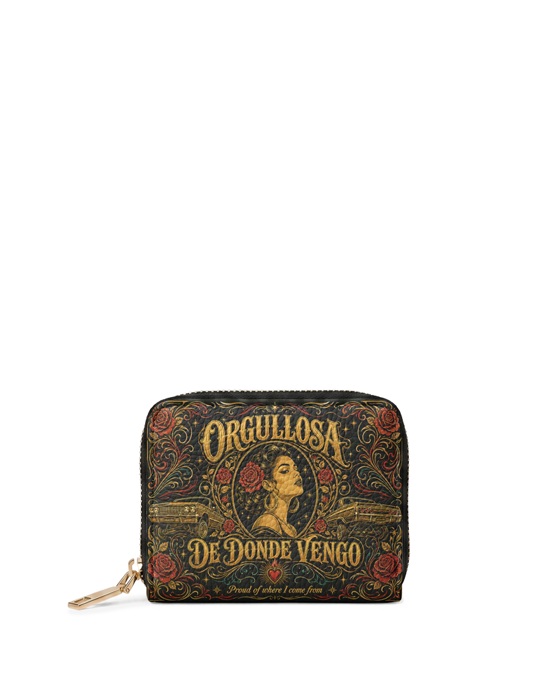 "Orgullosa de donde vengo" ver.4 Mini Wallet