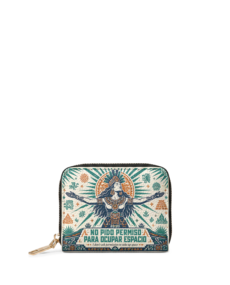 "No pido permiso para ocupar espacio" ver.4 Mini Wallet