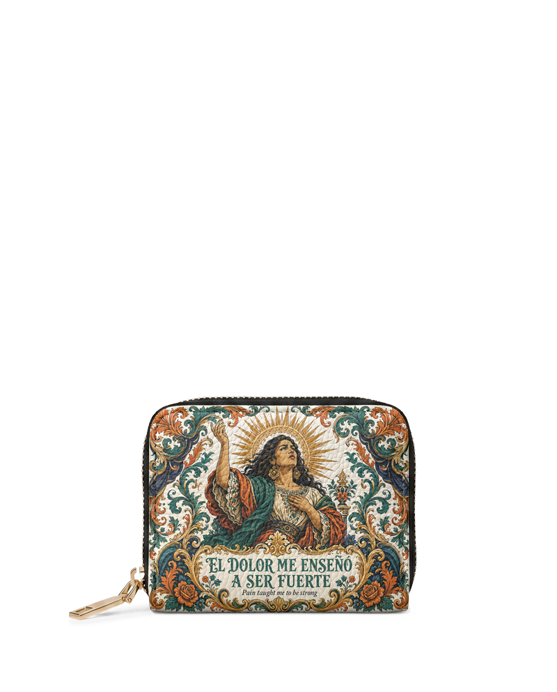 "El dolor me enseñó a ser fuerte" ver.5 Mini Wallet