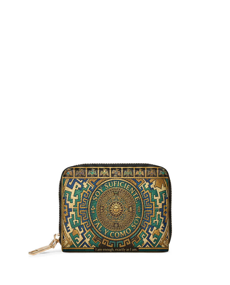 "Soy suficiente, tal y como soy" ver.10 Mini Wallet