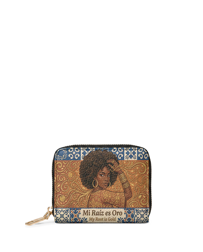 "Mi Raíz es Oro" ver.1 Mini Wallet