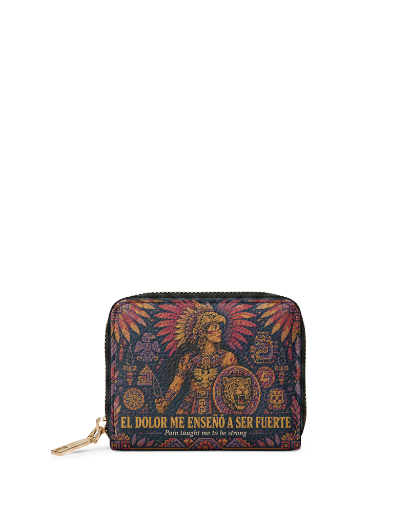 "El dolor me enseñó a ser fuerte" ver.1 Mini Wallet