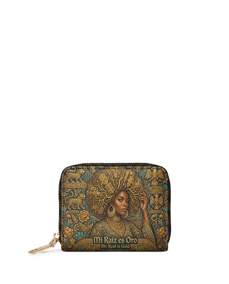 "Mi Raíz es Oro" ver.2 Mini Wallet