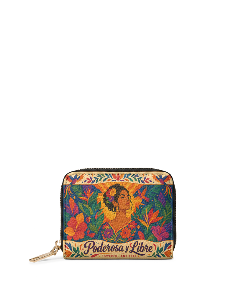 "Poderosa y Libre" ver.2 Mini Wallet