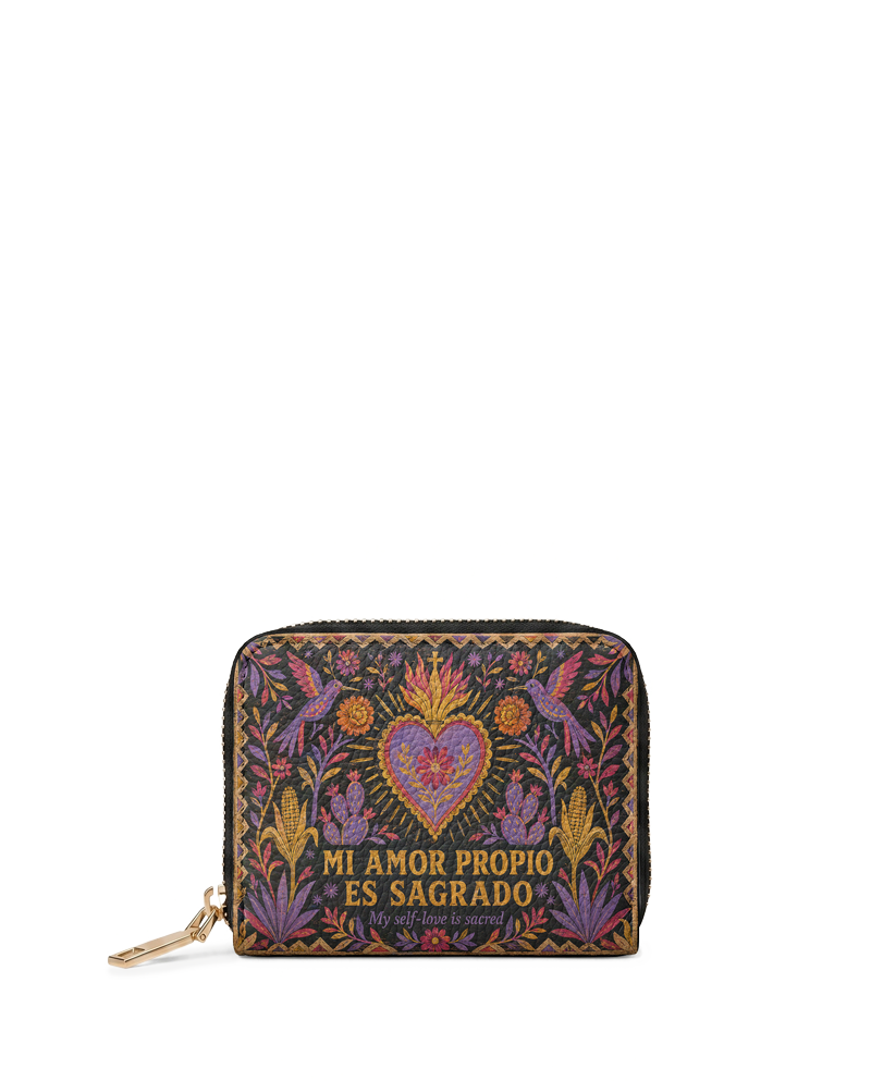 "Mi amor propio es sagrado" ver.4 Mini Wallet