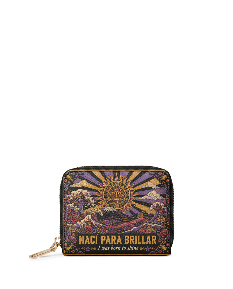 "Nací para brillar" ver.1 Mini Wallet