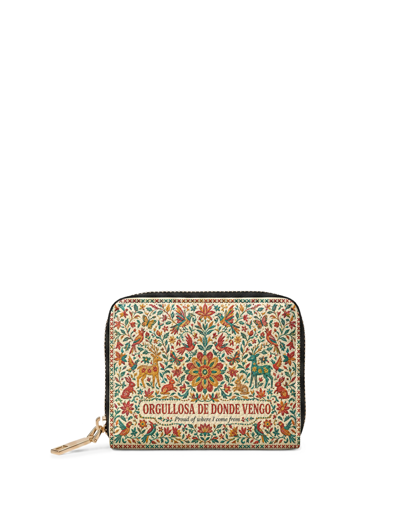 "Orgullosa de donde vengo" ver.2 Mini Wallet