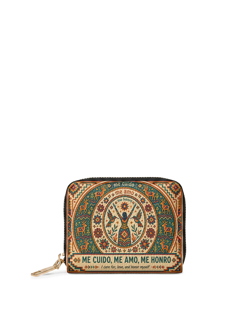 "Me cuido, me amo, me honro" ver.1 Mini Wallet