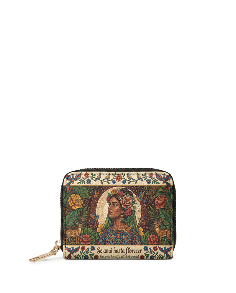 "Se amó hasta florecer" ver.8 Mini Wallet