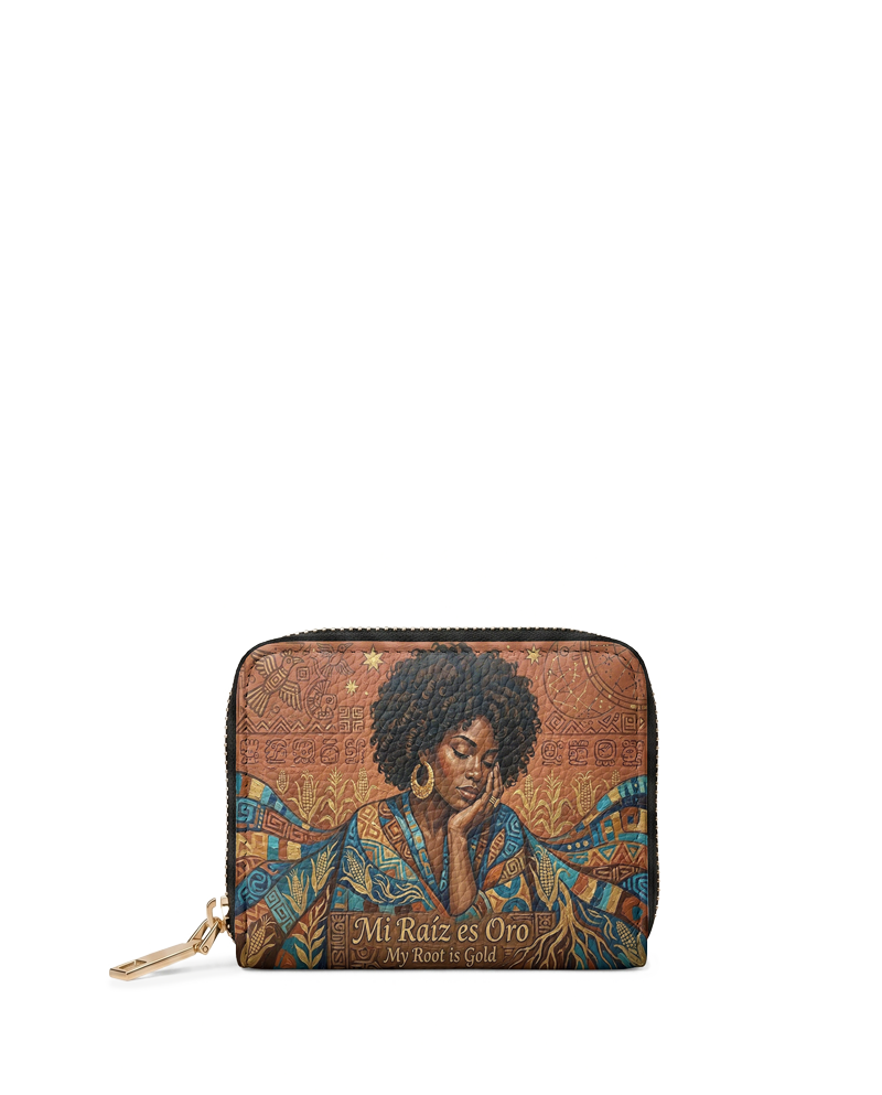 "Mi Raíz es Oro" ver.4 Mini Wallet