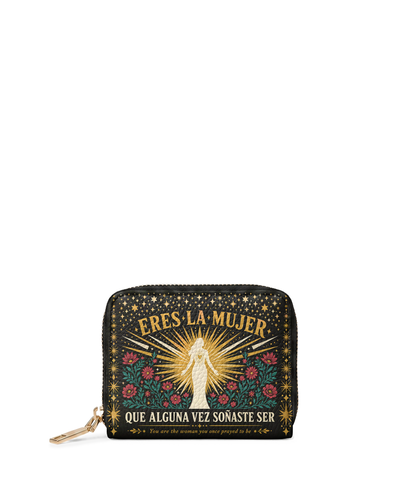 "Eres la mujer que alguna vez soñaste ser" ver.9 Mini Wallet