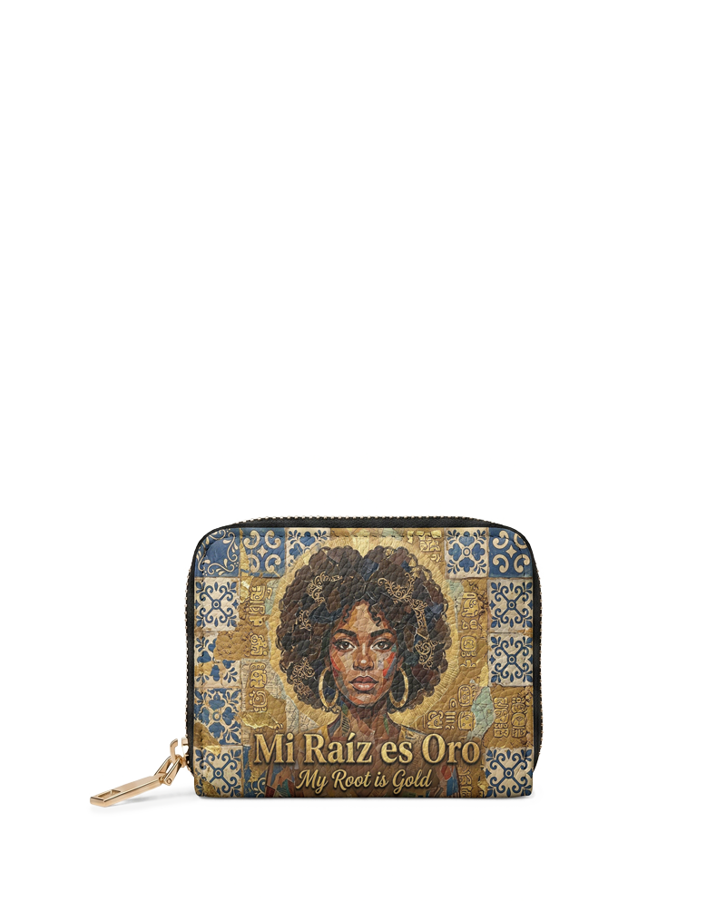 "Mi Raíz es Oro" ver.3 Mini Wallet
