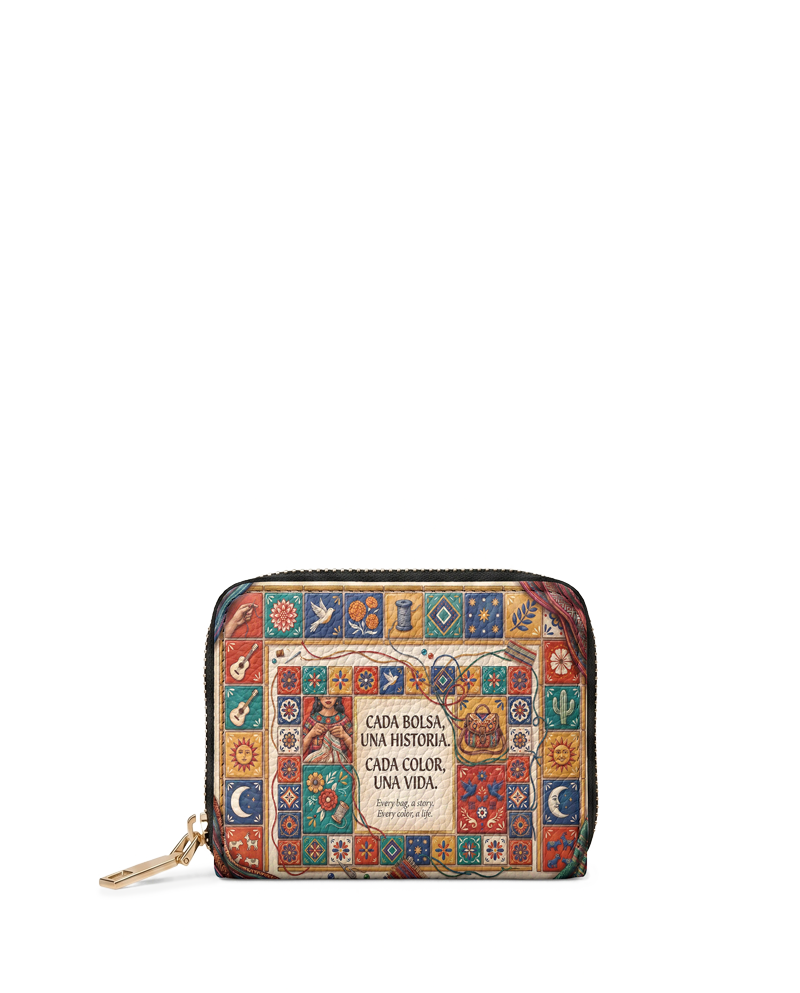 "Cada bolsa, una historia" ver.1 Mini Wallet