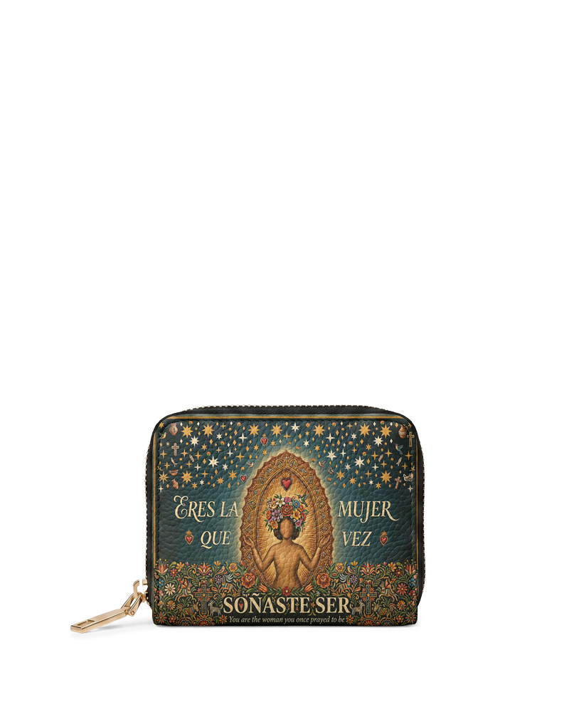 "Eres la mujer que alguna vez soñaste ser" ver.4 Mini Wallet