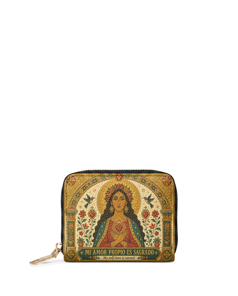 "Mi amor propio es sagrado" ver.2 Mini Wallet