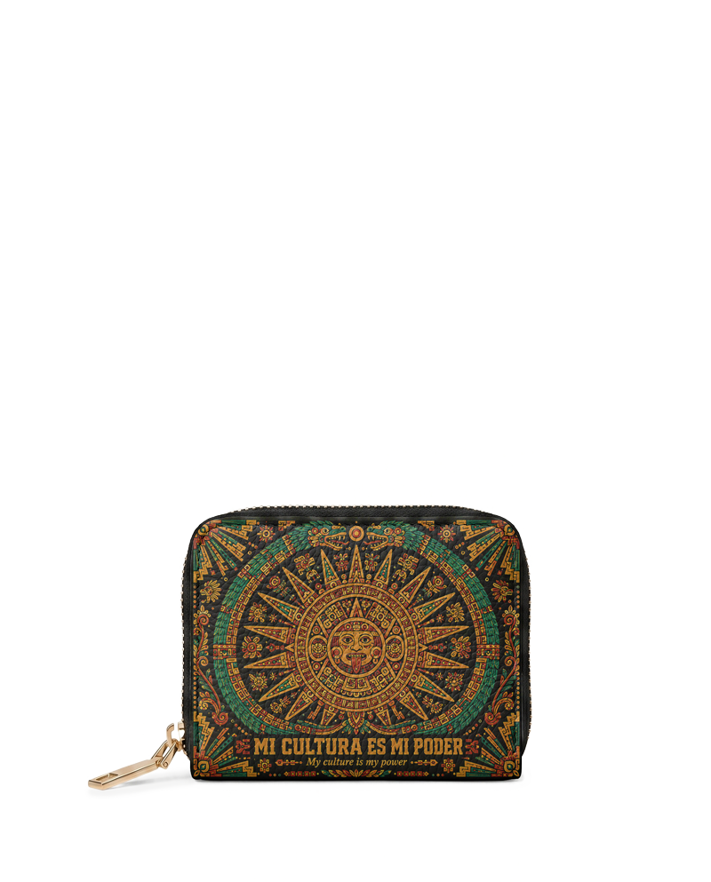 "Mi cultura es mi poder" ver.1 Mini Wallet