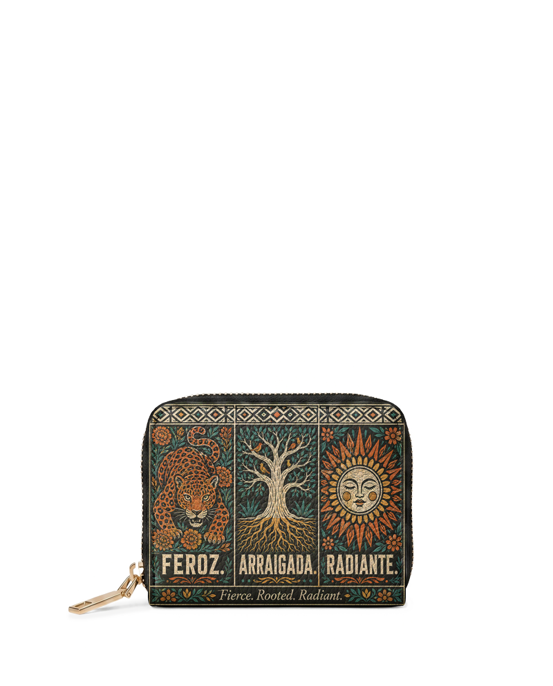 "Feroz. Arraigada. Radiante" ver.1 Mini Wallet