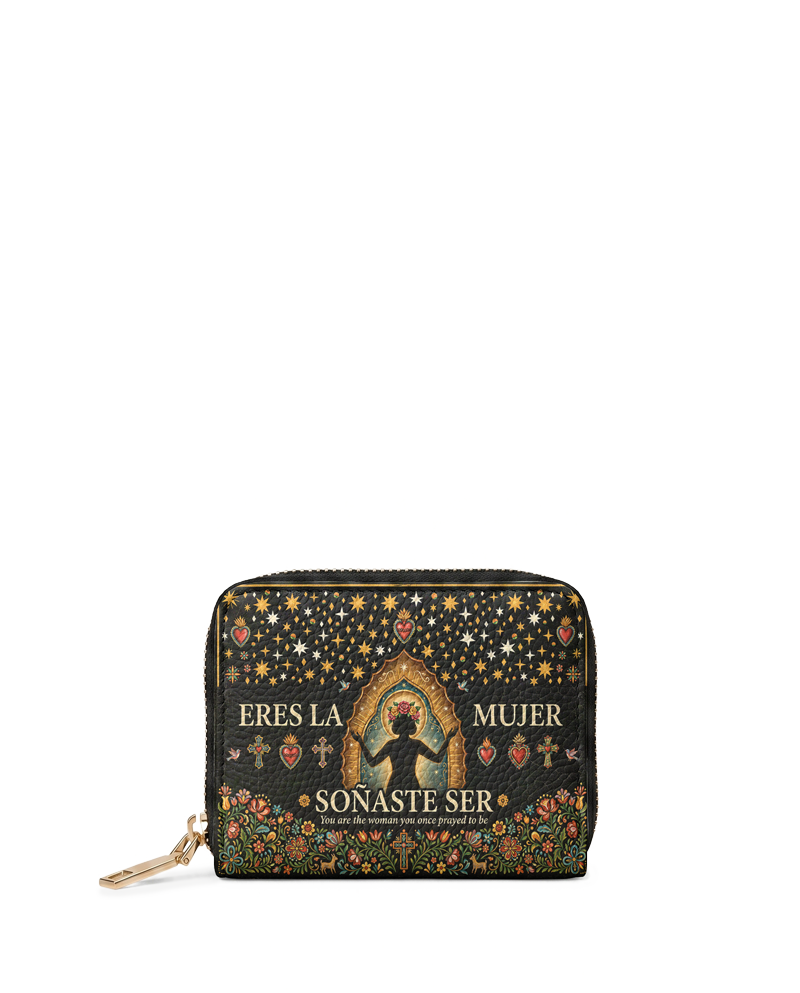 "Eres la mujer que alguna vez soñaste ser" ver.2 Mini Wallet