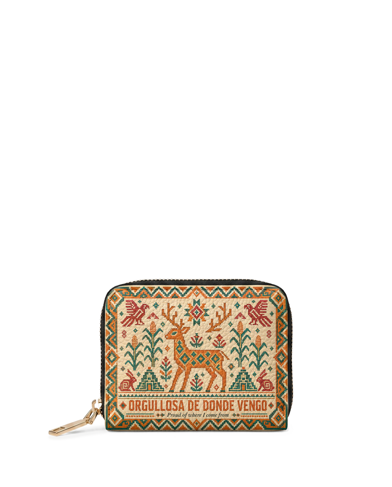 "Orgullosa de donde vengo" ver.1 Mini Wallet