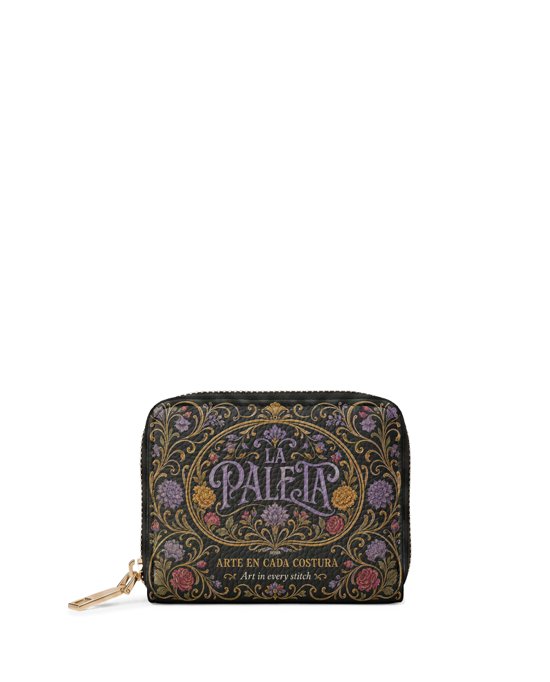 "La Paleta — Arte en cada costura" ver.1 Mini Wallet