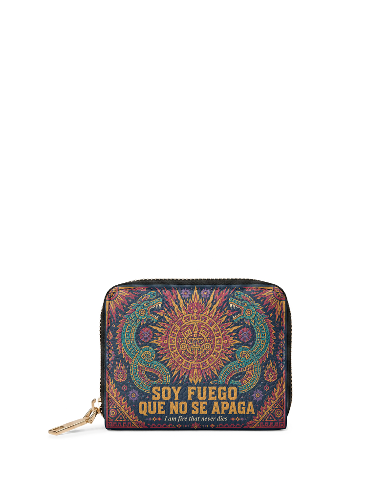 "Soy fuego que no se apaga" ver.3 Mini Wallet