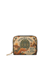 "Nacida de la tierra, hecha para el mundo" ver.1 Mini Wallet