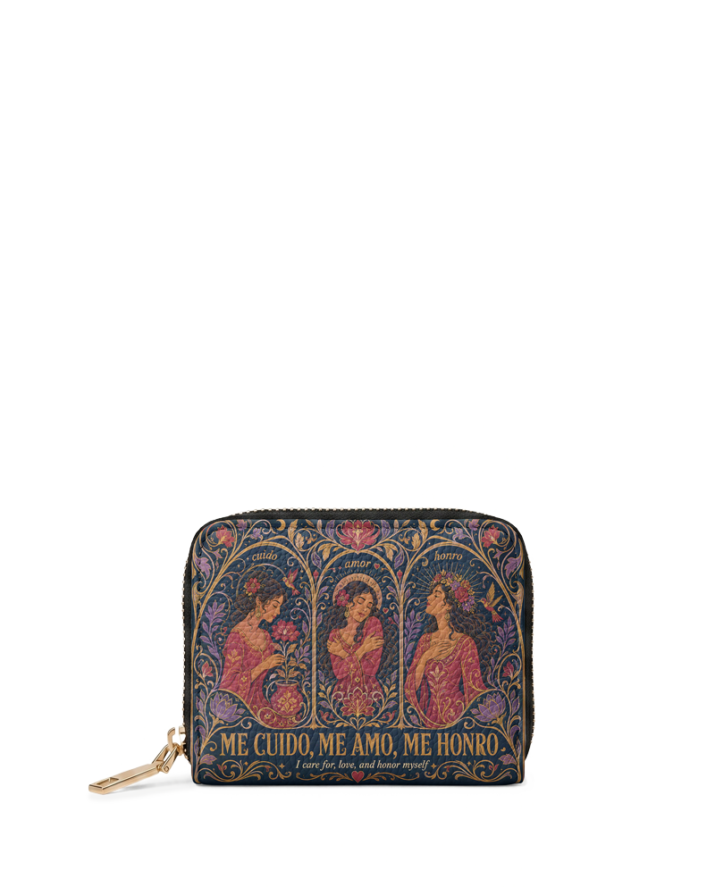 "Me cuido, me amo, me honro" ver.3 Mini Wallet