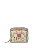 "Como la flor, regreso cada primavera" ver.3 Mini Wallet