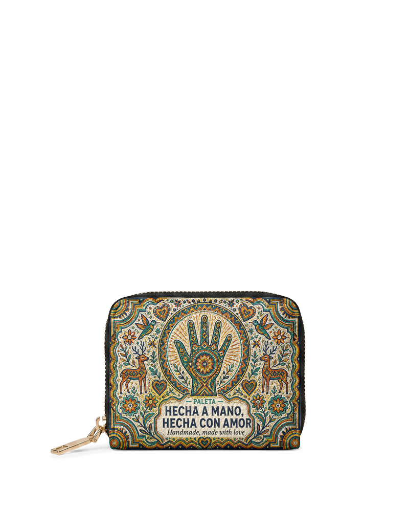 "Hecha a mano, hecha con amor" ver.3 Mini Wallet