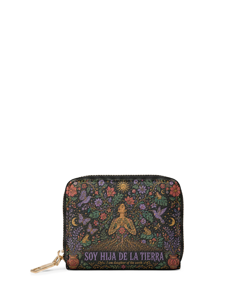 "Soy hija de la tierra" ver.3 Mini Wallet