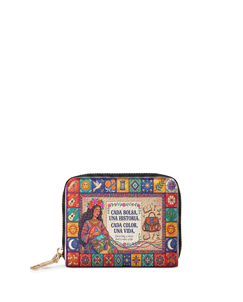 "Cada bolsa, una historia" ver.2 Mini Wallet