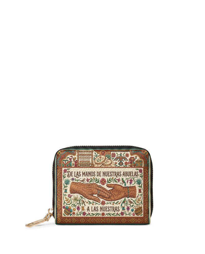"De las manos de nuestras abuelas a las nuestras" ver.4 Mini Wallet