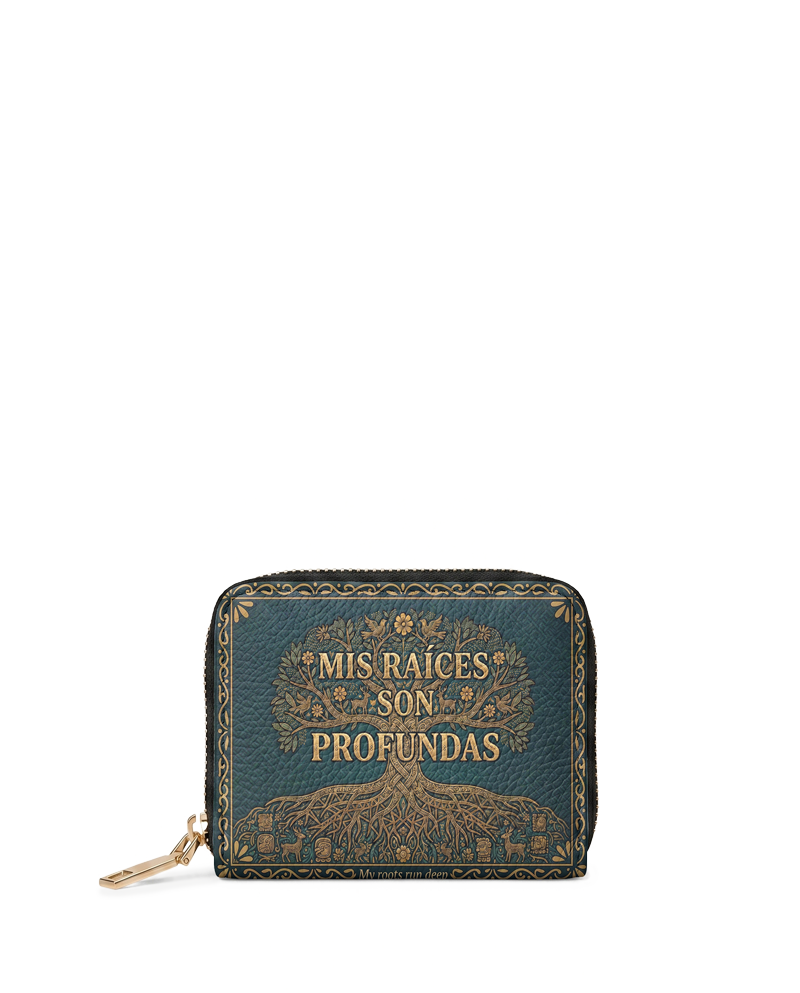 "Mis Raíces son Profundas" ver.2 Mini Wallet