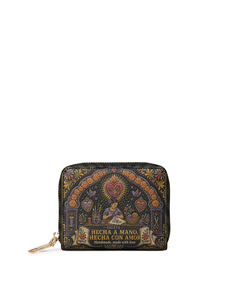 "Hecha a mano, hecha con amor" ver.5 Mini Wallet