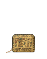 "Lleva su cultura como flores en flor" ver.5 Mini Wallet